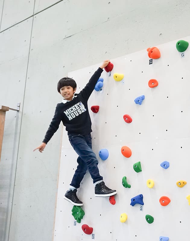 ニュー・グリーンピア津南 ボルダリング