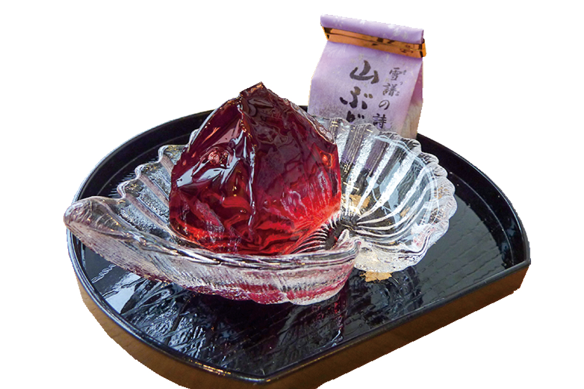 アオキ菓子店 雪譜の詩(山ぶどうゼリー)