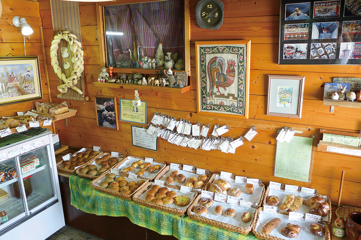 麦麦ベイク店内