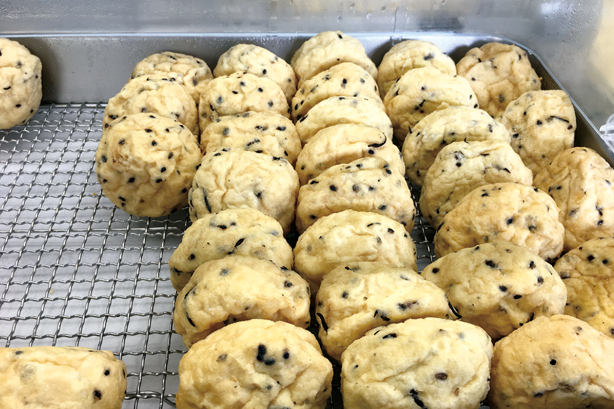 道の駅 じょんのびの里 高柳 がんもどき