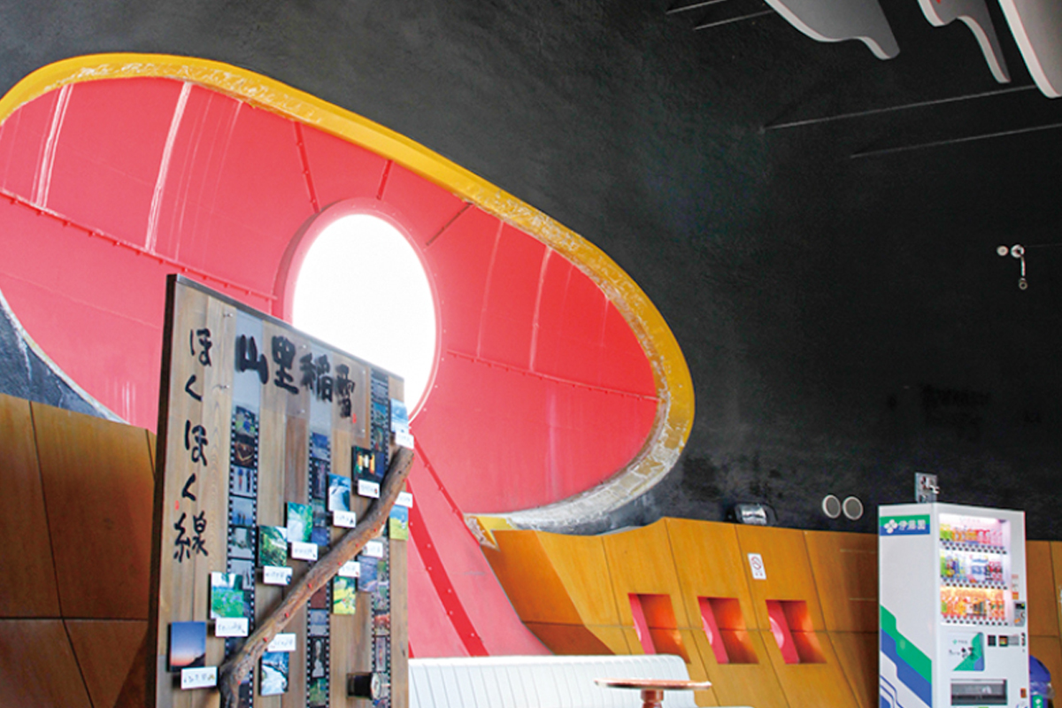 くびき駅　駅内部