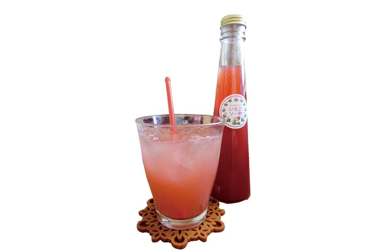 ママのおやつ アイス苺ソー酢