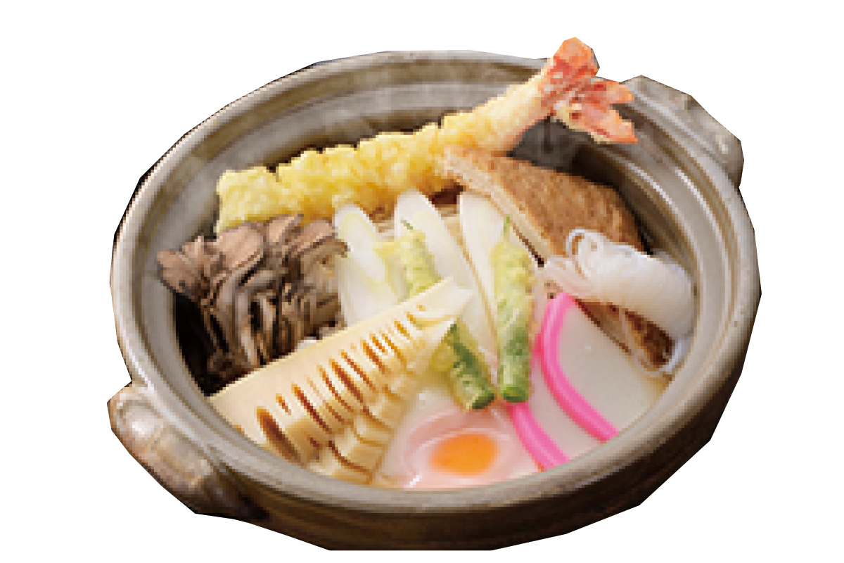 中野屋湯沢本店 鍋焼きうどん