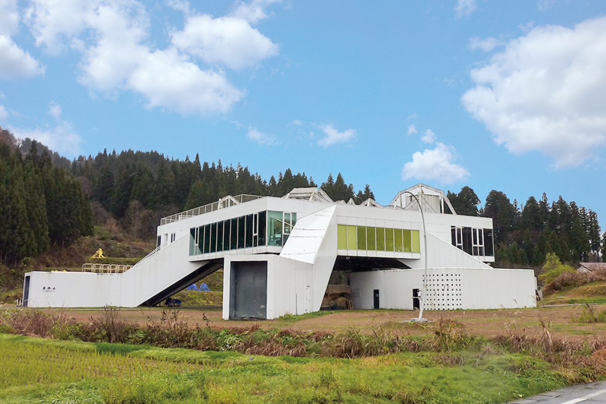越後まつだい里山食堂 外観