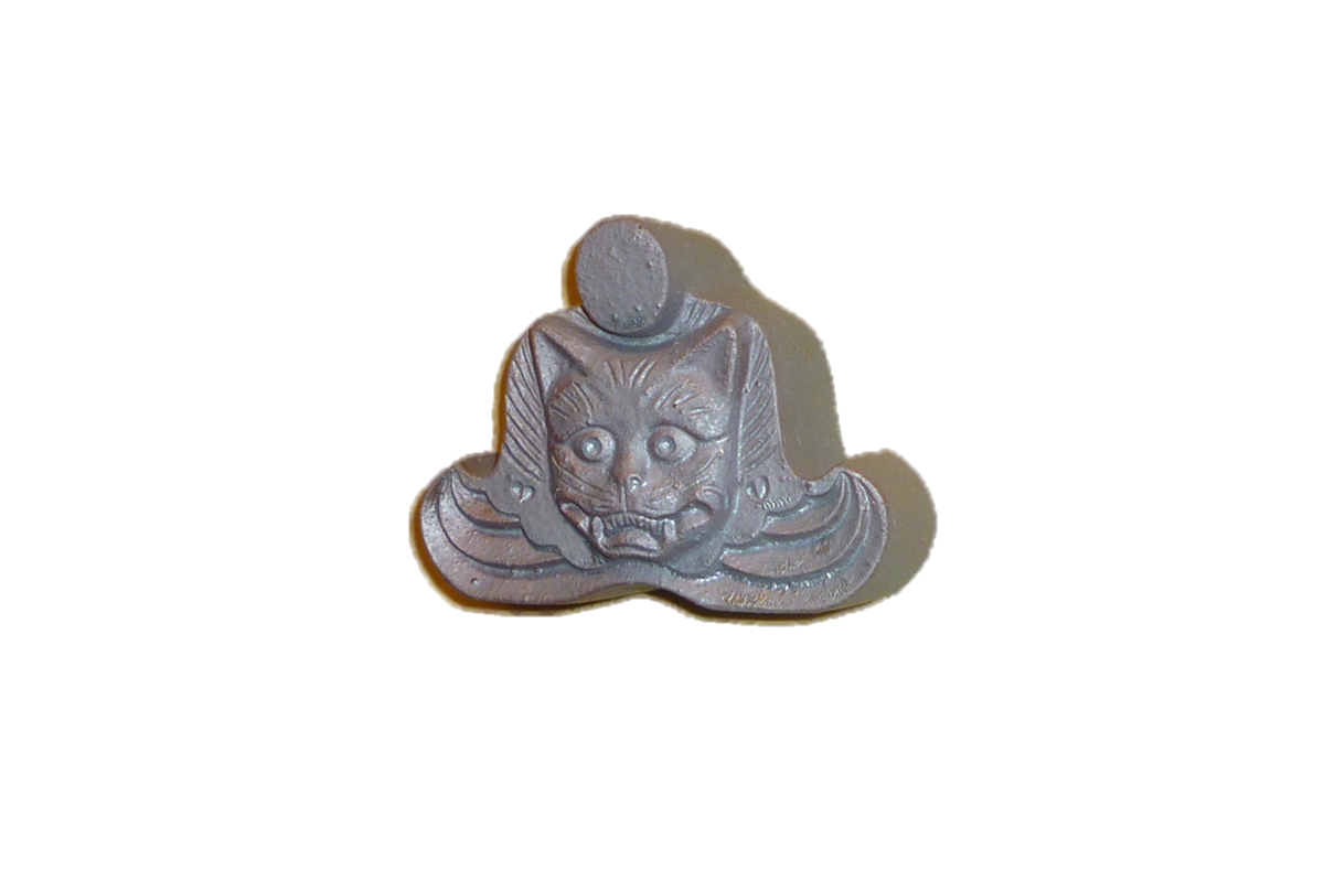 河田屋土産店　ミニチュア猫瓦